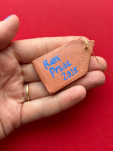 Load image into Gallery viewer, Clay House Ornament #196
