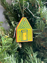 Load image into Gallery viewer, Clay House Ornament #195
