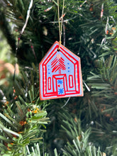 Load image into Gallery viewer, Clay House Ornament #194
