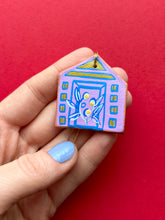 Load image into Gallery viewer, Clay House Ornament #193
