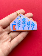 Load image into Gallery viewer, Clay House Ornament #192
