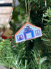 Load image into Gallery viewer, Clay House Ornament #190

