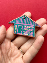 Load image into Gallery viewer, Clay House Ornament #187

