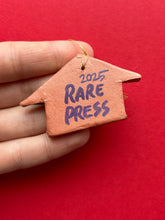 Load image into Gallery viewer, Clay House Ornament #187
