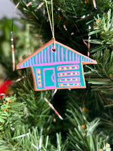 Load image into Gallery viewer, Clay House Ornament #187
