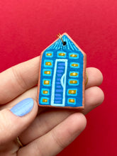 Load image into Gallery viewer, Clay House Ornament #185
