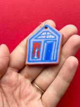 Load image into Gallery viewer, Clay House Ornament #183
