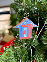 Load image into Gallery viewer, Clay House Ornament #179

