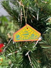Load image into Gallery viewer, Clay House Ornament #178
