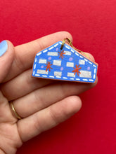 Load image into Gallery viewer, Clay House Ornament #177
