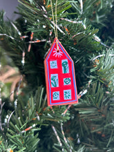 Load image into Gallery viewer, Clay House Ornament #176
