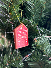 Load image into Gallery viewer, Clay House Ornament #175
