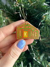 Load image into Gallery viewer, Clay House Ornament #173
