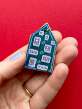 Load image into Gallery viewer, Clay House Ornament #171
