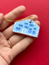 Load image into Gallery viewer, Clay House Ornament #169

