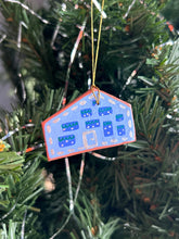 Load image into Gallery viewer, Clay House Ornament #169
