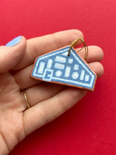 Load image into Gallery viewer, Clay House Ornament #168
