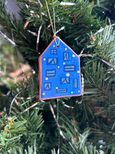 Load image into Gallery viewer, Clay House Ornament #166
