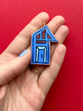 Load image into Gallery viewer, Clay House Ornament #165
