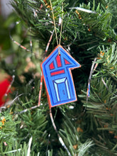 Load image into Gallery viewer, Clay House Ornament #165
