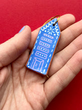 Load image into Gallery viewer, Clay House Ornament #164
