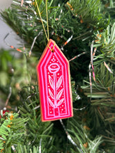 Load image into Gallery viewer, Clay House Ornament #163
