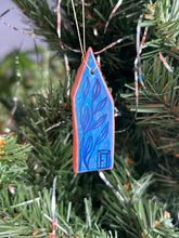 Load image into Gallery viewer, Clay House Ornament #162
