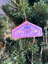 Load image into Gallery viewer, Clay House Ornament #157
