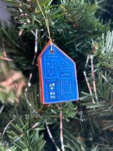 Load image into Gallery viewer, Clay House Ornament #156
