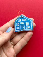Load image into Gallery viewer, Clay House Ornament #152
