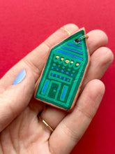 Load image into Gallery viewer, Clay House Ornament #149

