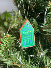 Load image into Gallery viewer, Clay House Ornament #149
