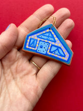 Load image into Gallery viewer, Clay House Ornament #148
