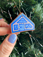 Load image into Gallery viewer, Clay House Ornament #148
