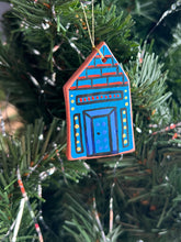 Load image into Gallery viewer, Clay House Ornament #145
