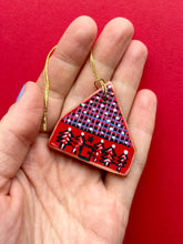Load image into Gallery viewer, Clay House Ornament #144
