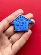 Load image into Gallery viewer, Clay House Ornament #141
