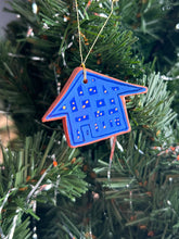 Load image into Gallery viewer, Clay House Ornament #141
