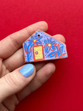 Load image into Gallery viewer, Clay House Ornament #138
