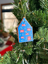 Load image into Gallery viewer, Clay House Ornament #135
