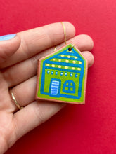 Load image into Gallery viewer, Clay House Ornament #133
