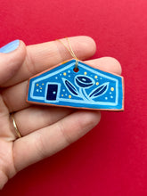 Load image into Gallery viewer, Clay House Ornament #132
