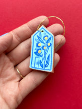 Load image into Gallery viewer, Clay House Ornament #131
