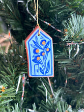 Load image into Gallery viewer, Clay House Ornament #131
