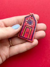 Load image into Gallery viewer, Clay House Ornament #130
