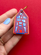 Load image into Gallery viewer, Clay House Ornament #129
