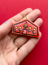 Load image into Gallery viewer, Clay House Ornament #126
