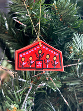 Load image into Gallery viewer, Clay House Ornament #126
