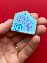 Load image into Gallery viewer, Clay House Ornament #125
