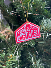 Load image into Gallery viewer, Clay House Ornament #124
